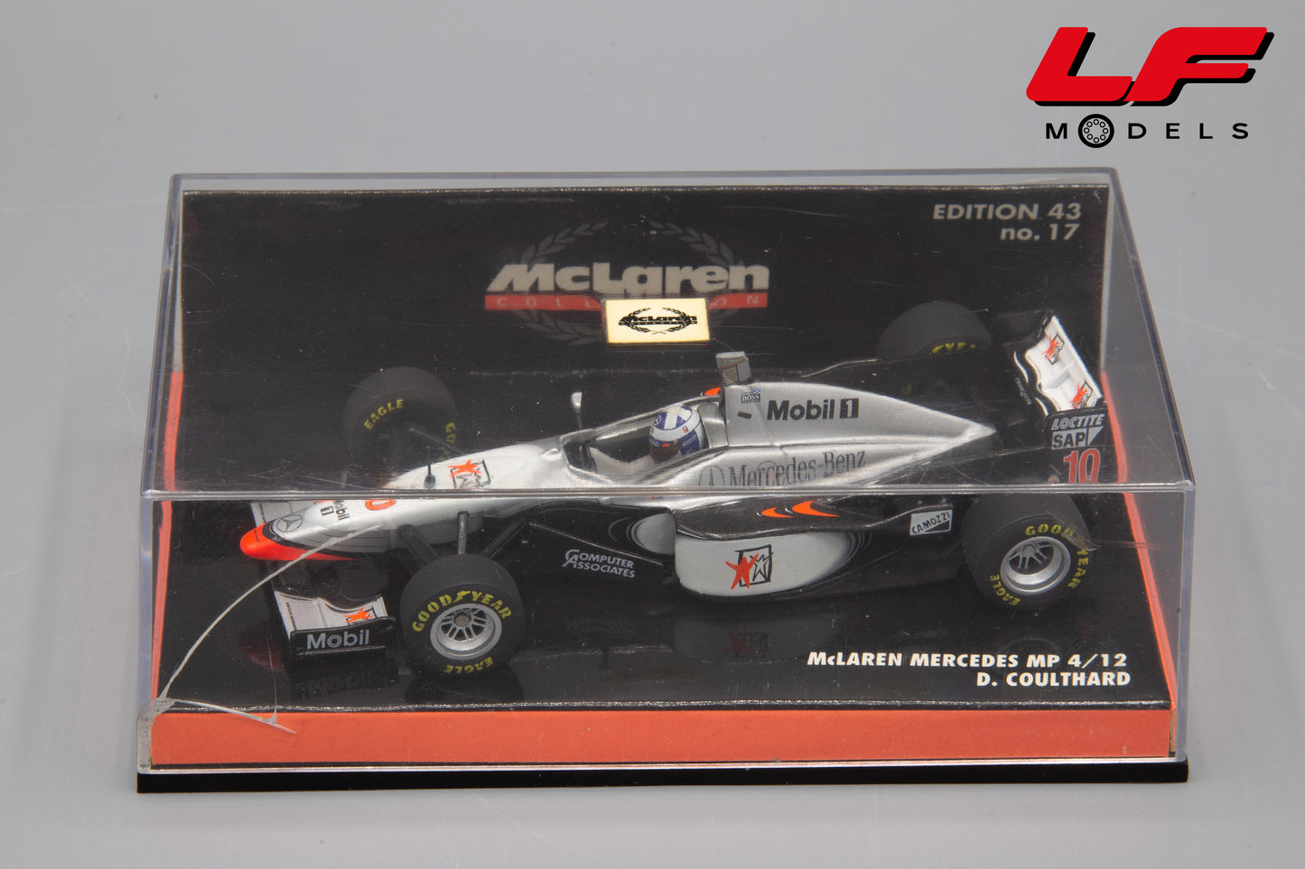 modellino mclaren mp4-12 minichamps 1:43