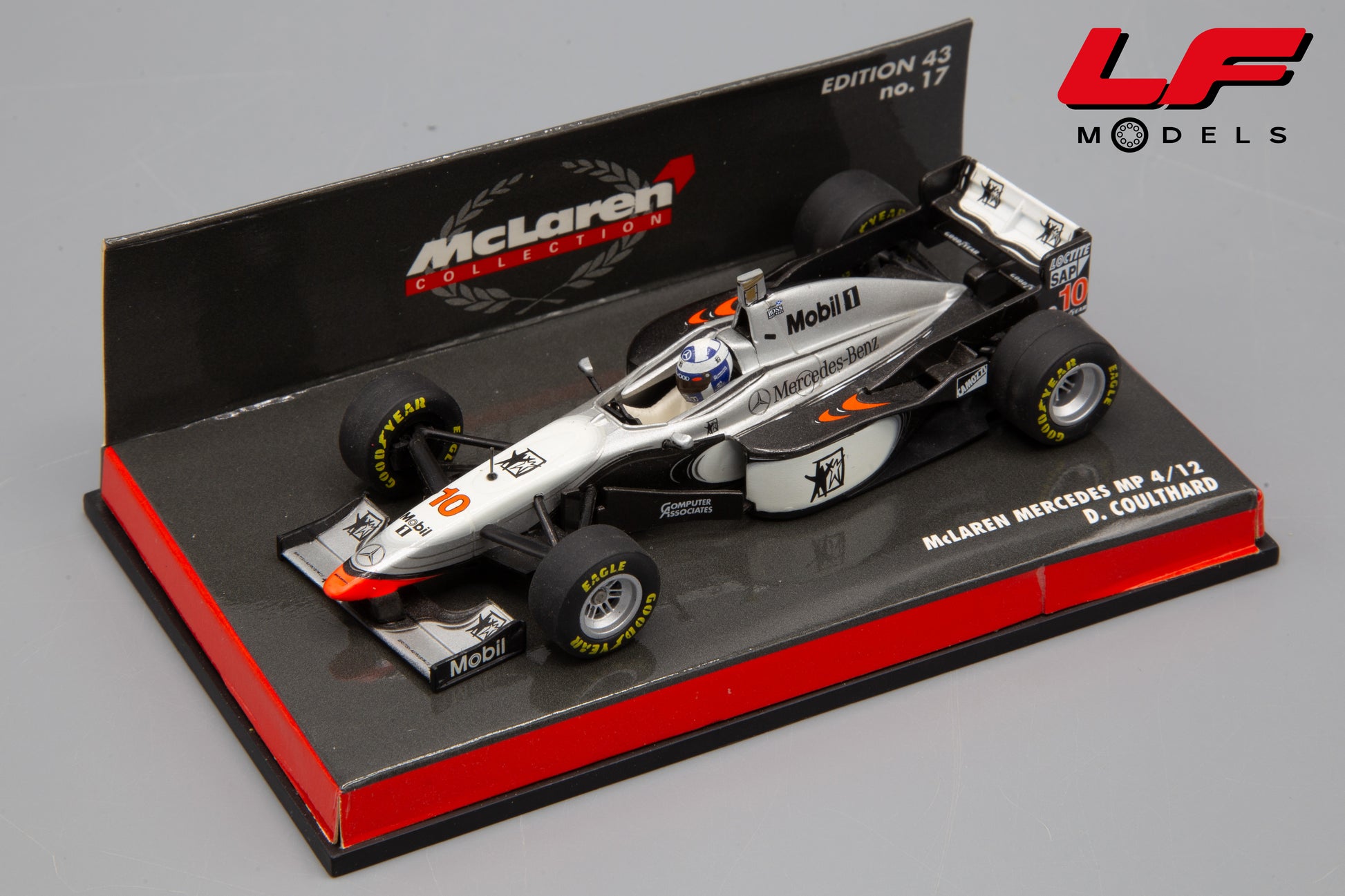 modellino mclaren mp4-12 minichamps 1:43
