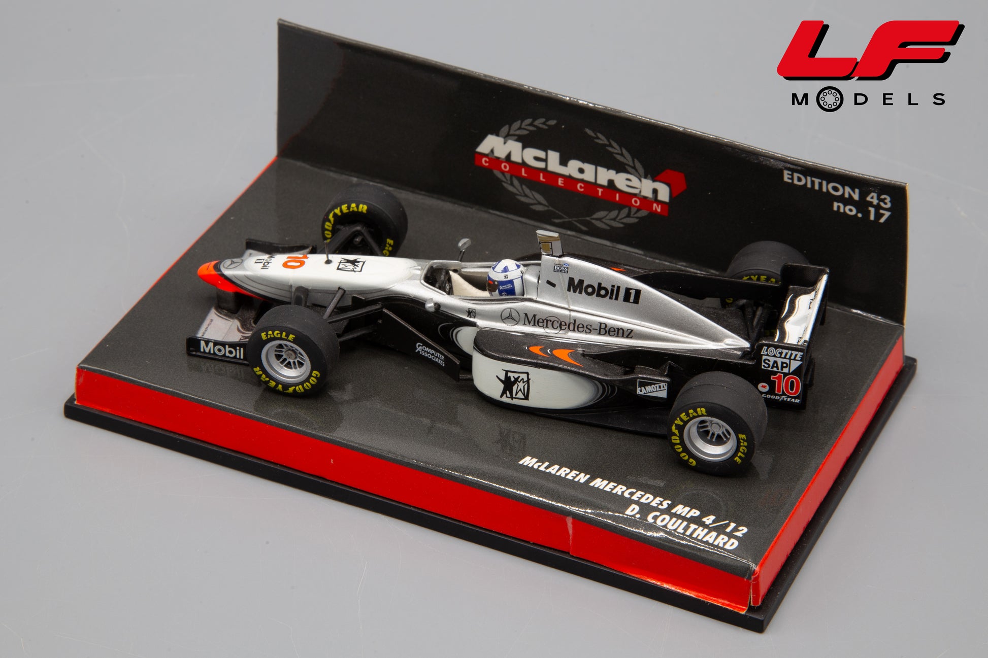 modellino mclaren mp4-12 minichamps 1:43