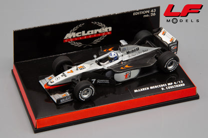 modellino mclaren mp4-13 minichamps 1:43