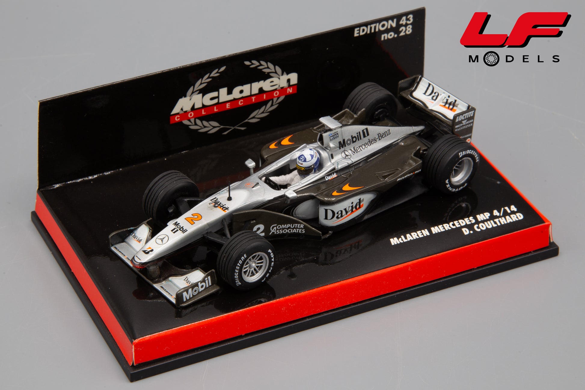 modellino mclaren mp4-14 minichamps 1:43
