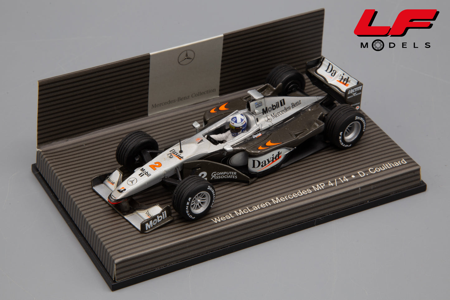modellino mclaren mp4-14 minichamps 1:43