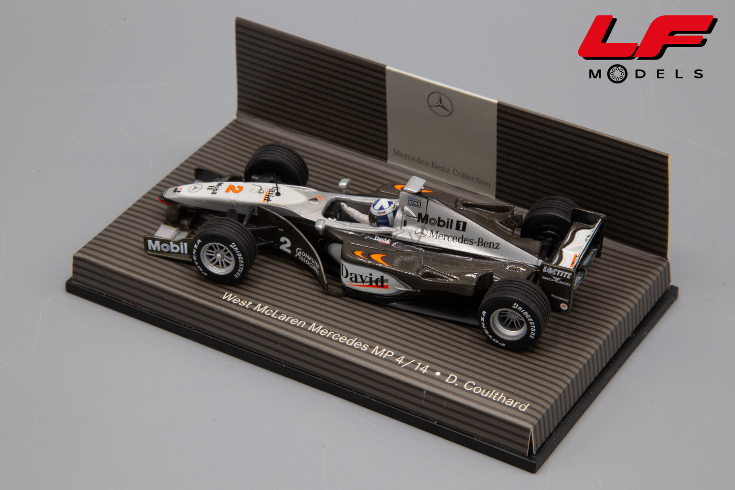 modellino mclaren mp4-14 minichamps 1:43