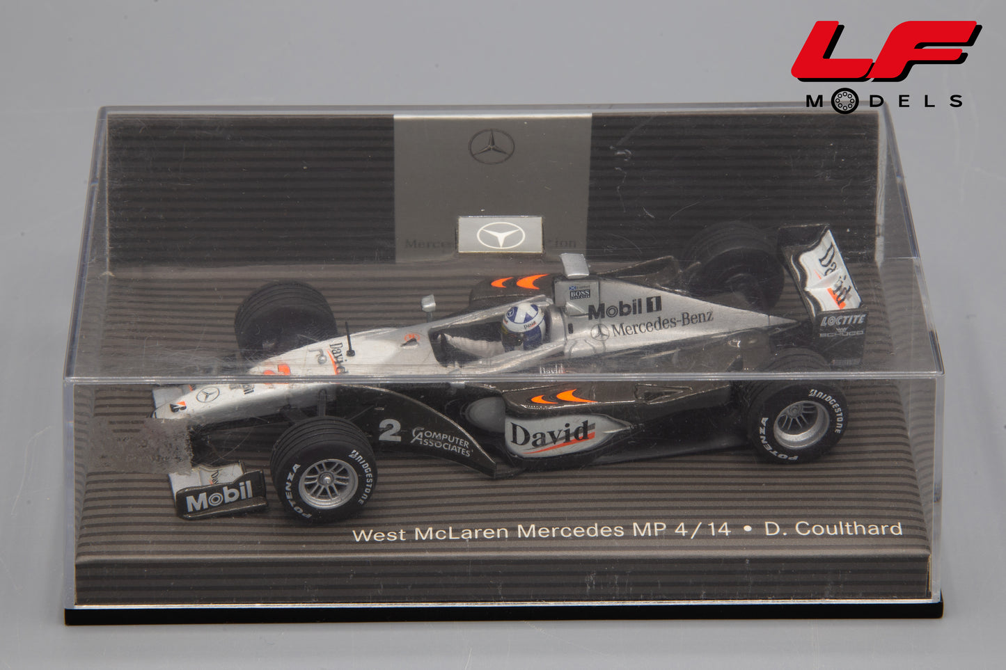 modellino mclaren mp4-14 minichamps 1:43