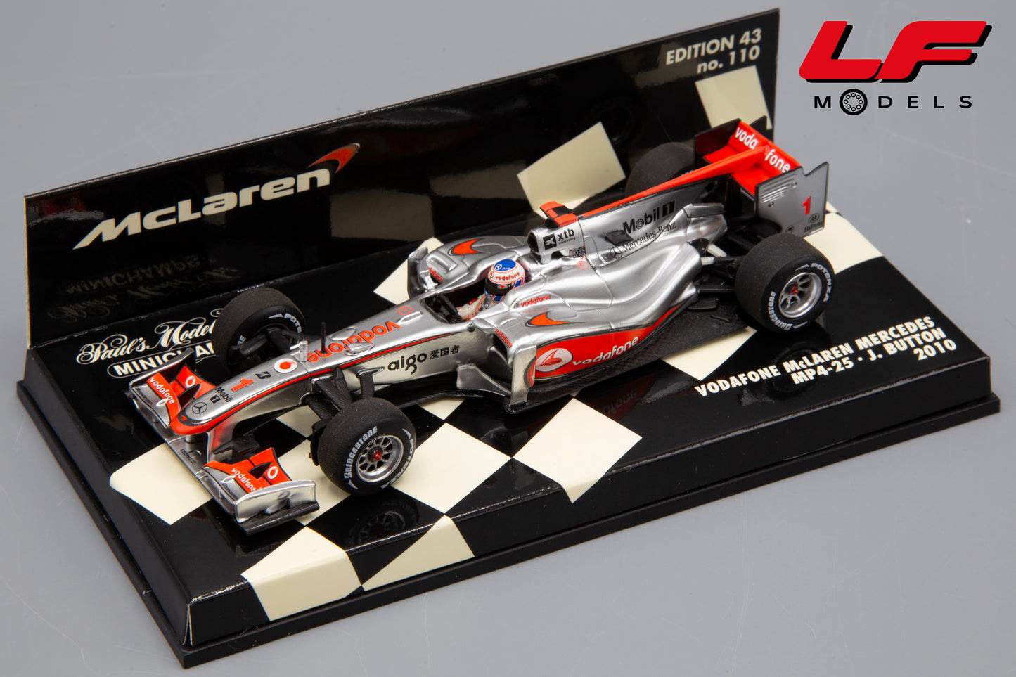modellino mclaren mp4-25 minichamps 1:43