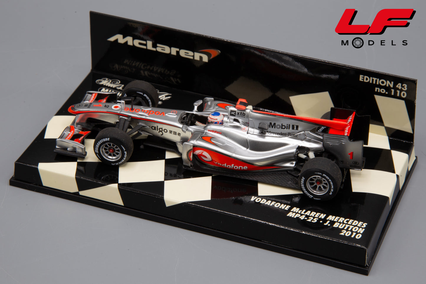 modellino mclaren mp4-25 minichamps 1:43