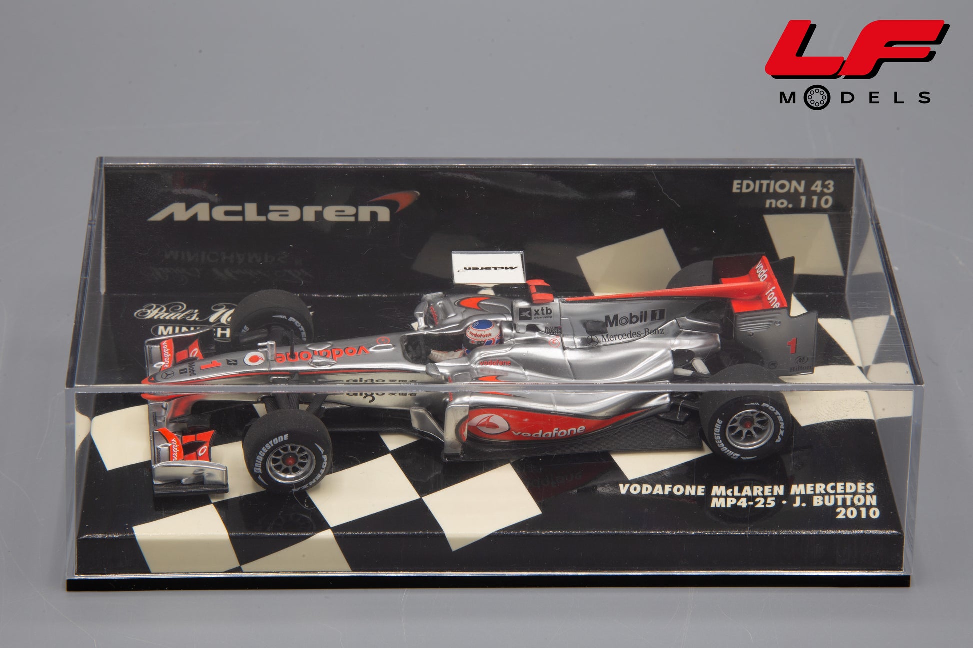 modellino mclaren mp4-25 minichamps 1:43