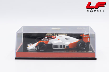 modellino mclaren mp4/2b lauda minichamps 1:43 vista teca