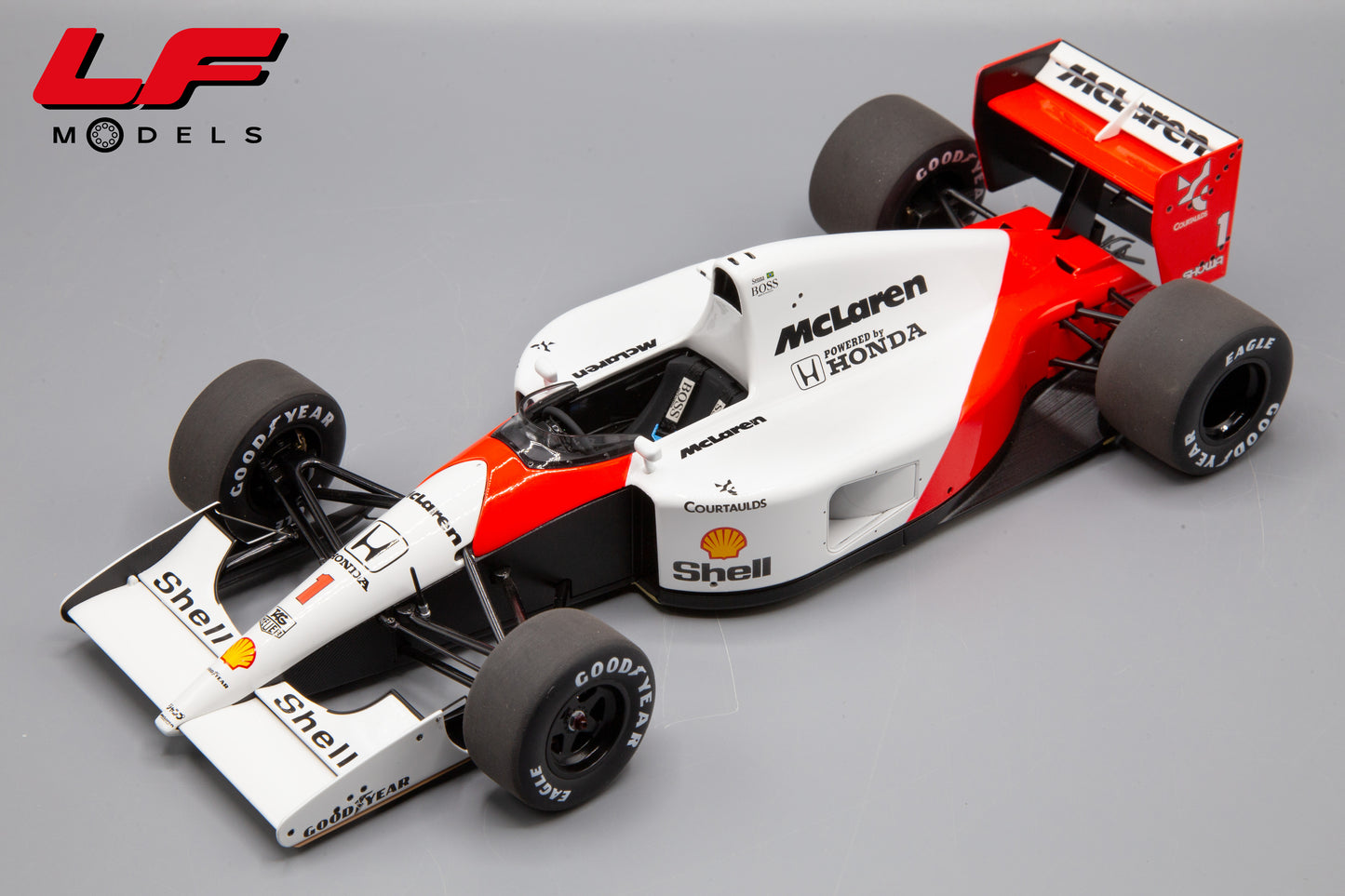 modellino mclaren mp4/6 autoart 1:18