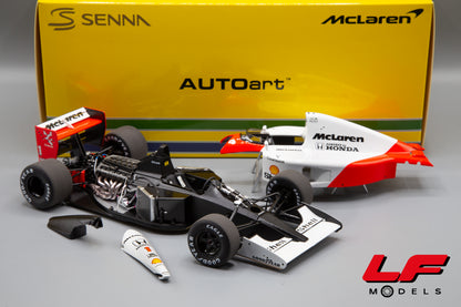 modellino mclaren mp4/6 autoart 1:18