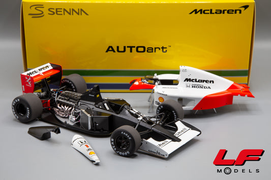 modellino mclaren mp4/6 autoart 1:18