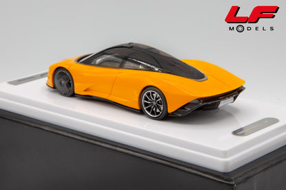 modellino mclaren speedtail tecnomodel 1:43 posteriore