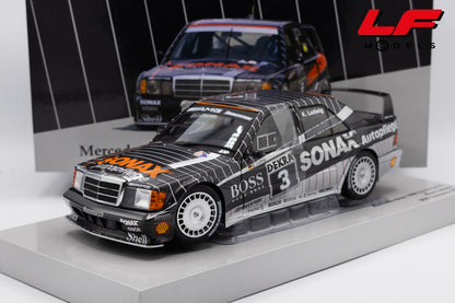 modellino mercedes 190 evo2 dtm werk83 1:18 W18041001C vista frontale