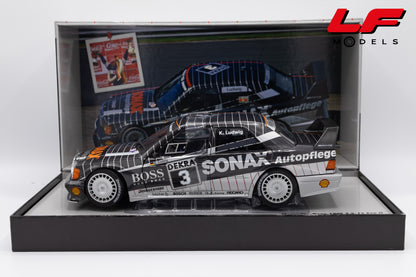 modellino mercedes 190 evo2 dtm werk83 1:18 W18041001C vista laterale
