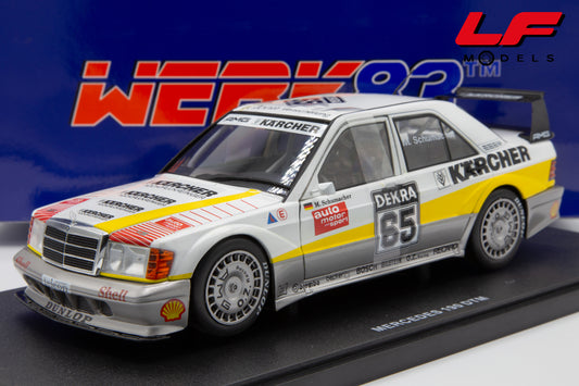 modellino mercedes 190e evo2 dtm werk83 1:18