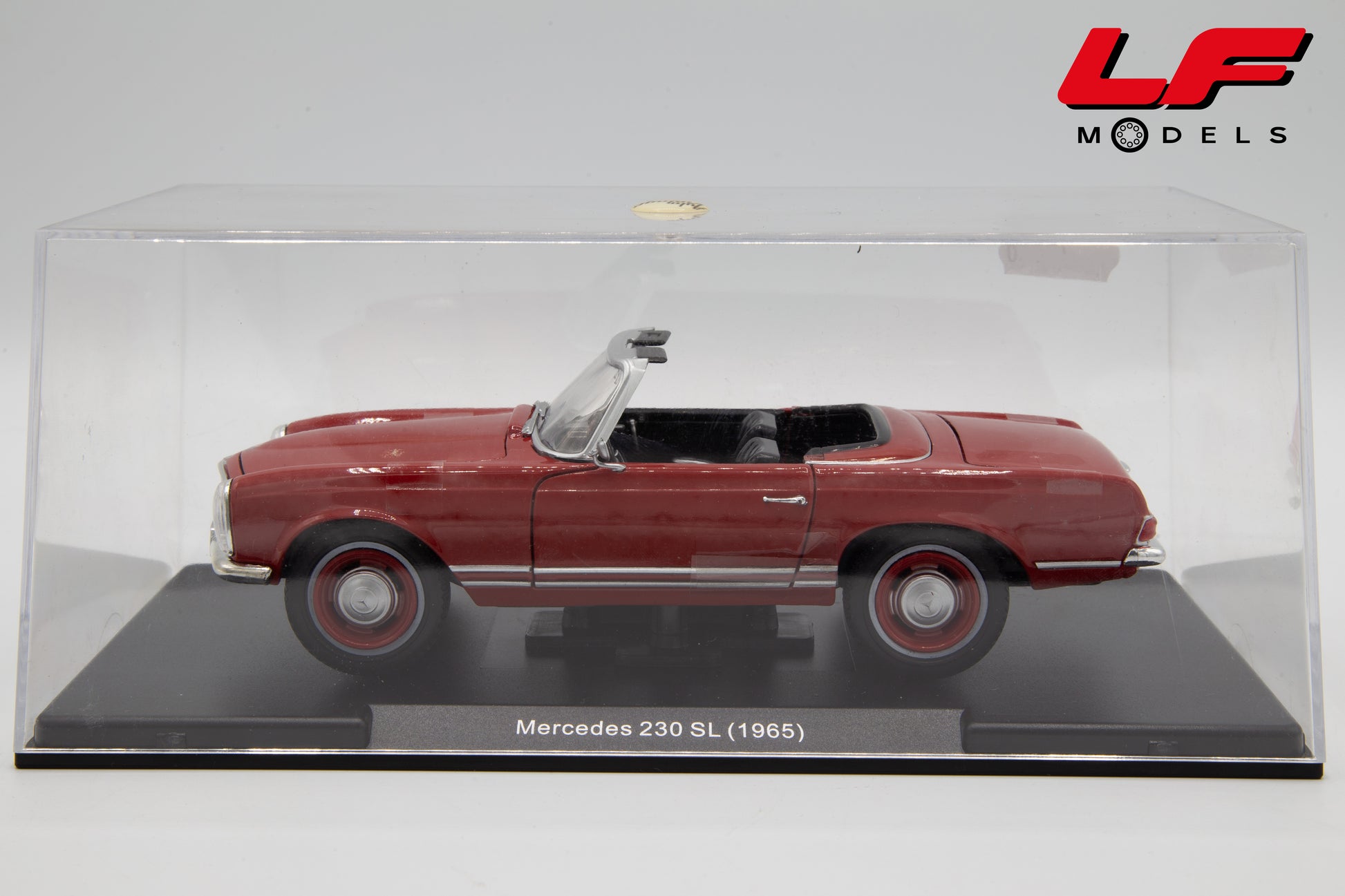 modellino mercedes 230 sl edicola 1:24 teca