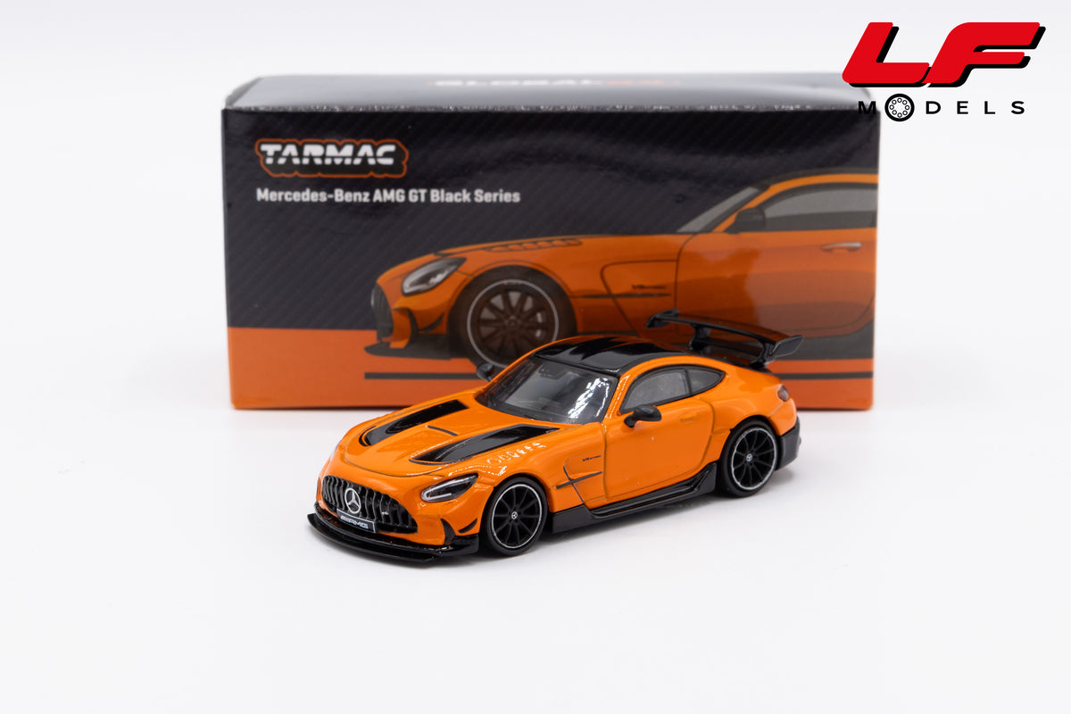 modellino mercedes amg gt arancio tarmac 1:64 T64G-042-OR vista frontale
