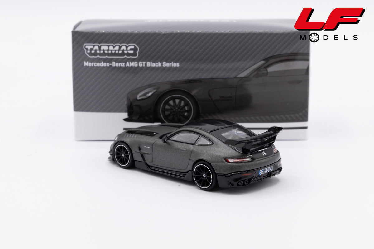 modellino mercedes amg gt black series tarmac 1:64 T64G-042-GY vista posteriore