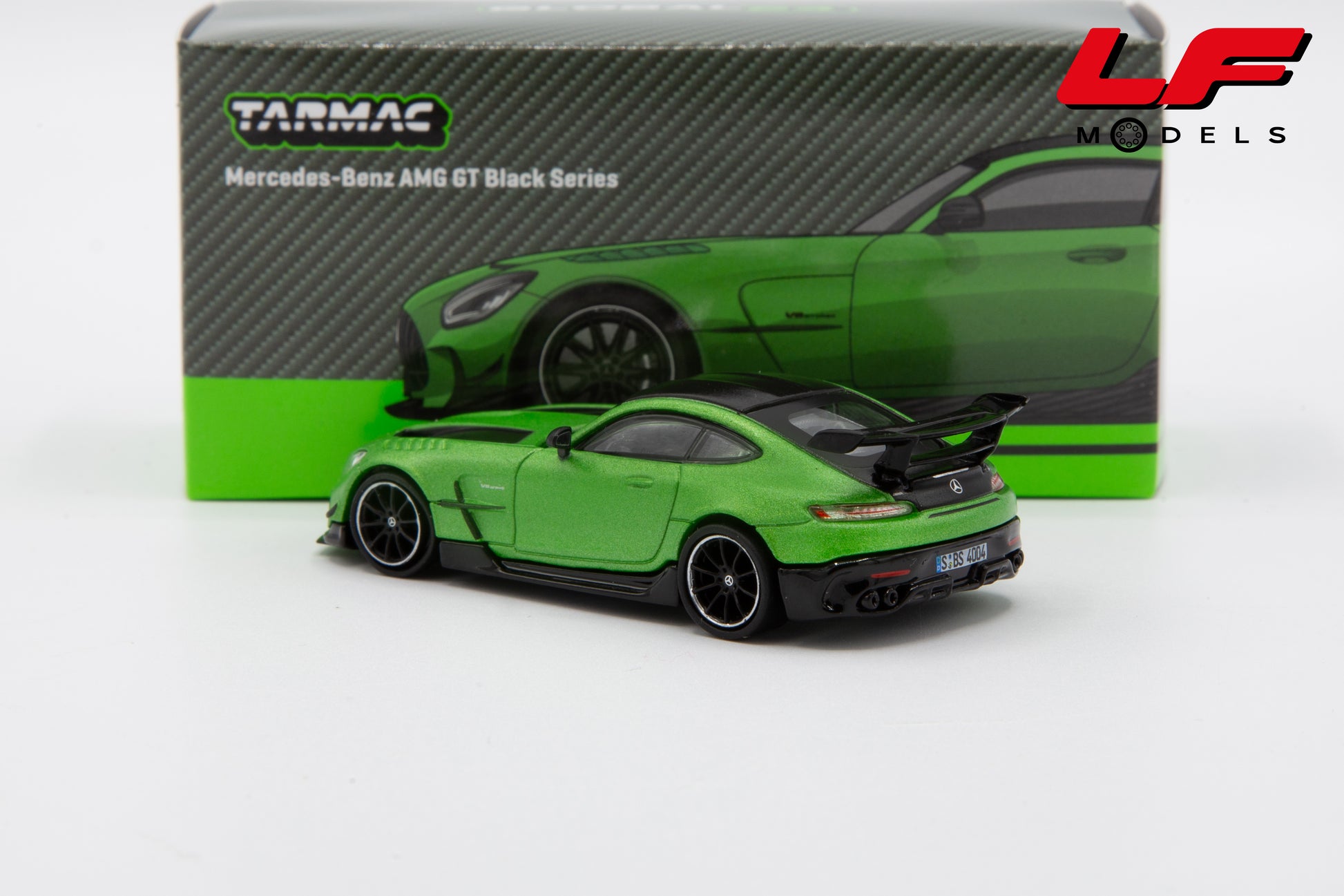 modellino mercedes amg gt tarmac 1:64 T64G-042-GR vista posteriore