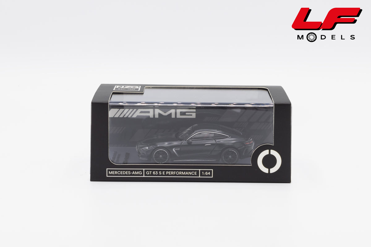 modellino mercedes amg gt63 s e performance night black magno nzg 1:64 113100052 vista scatola