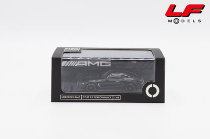 modellino mercedes amg gt63 s e performance night black magno nzg 1:64 113100052 vista scatola