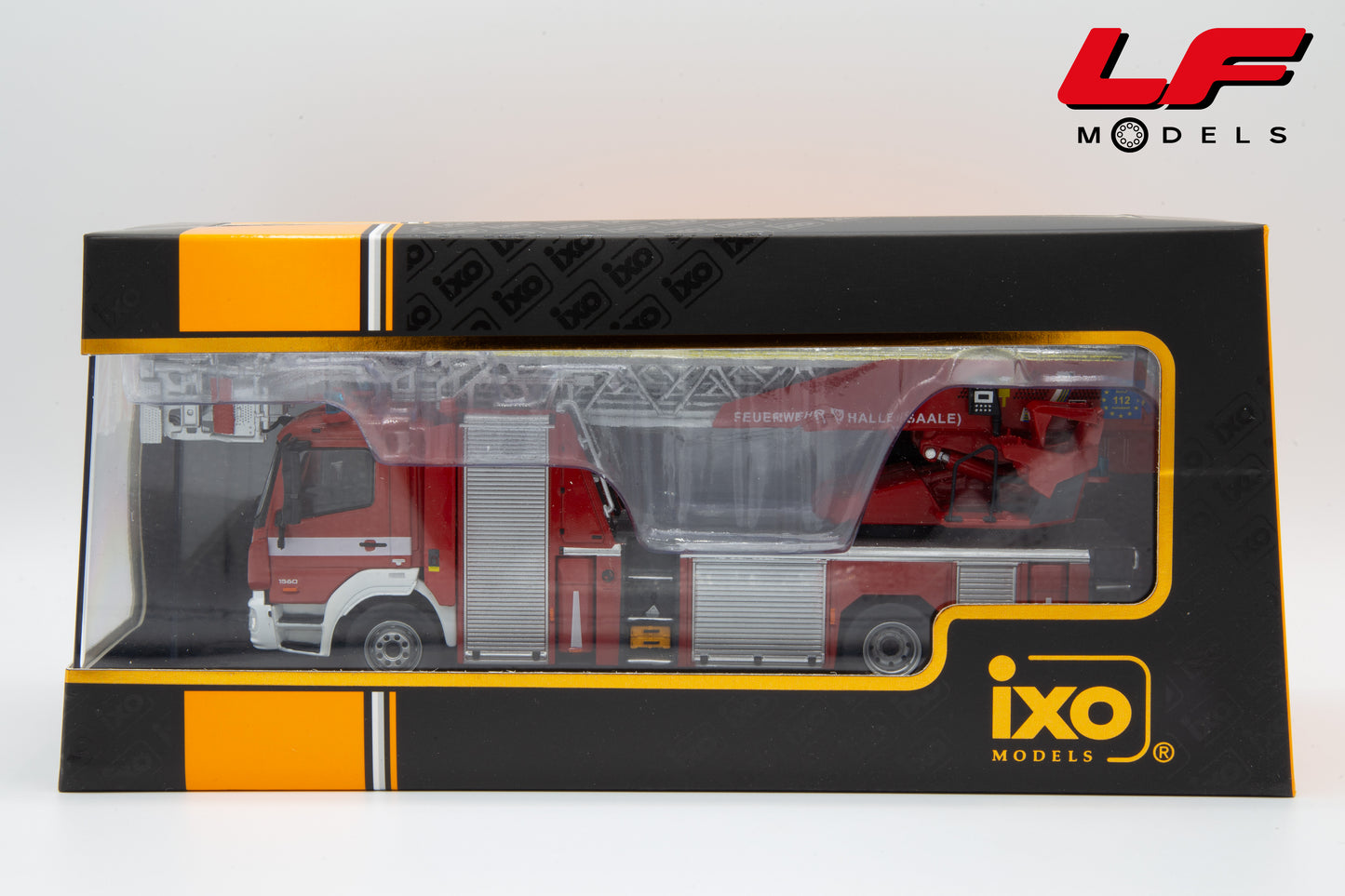 modellino mercedes atego vvf ixo 1:43 scatola