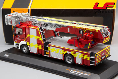 modellino mercedes atego vvf ixo 1:43 posteriore