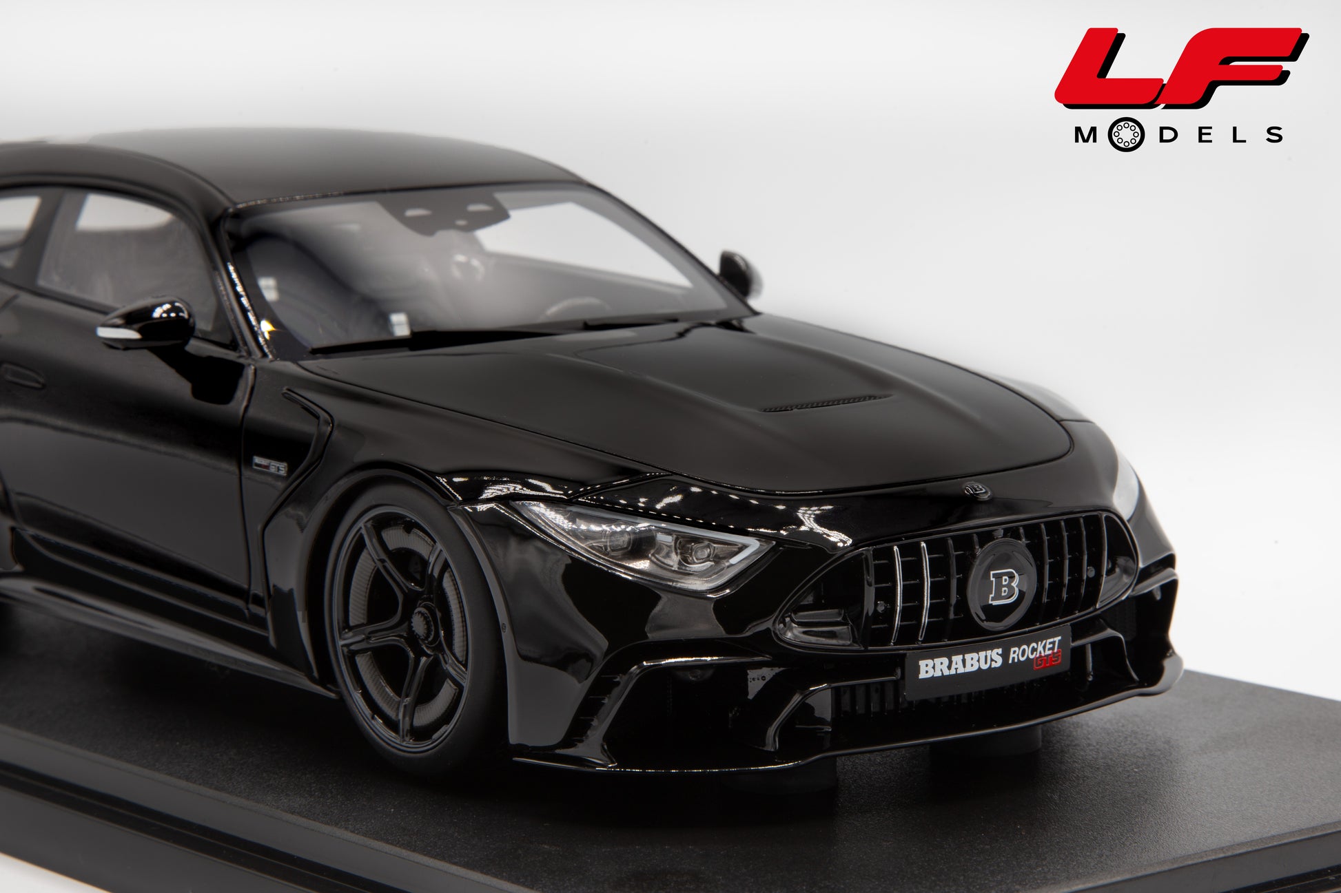 modellino mercedes brabus rocket gts gt spirit 1:18 GT544 vista frontale