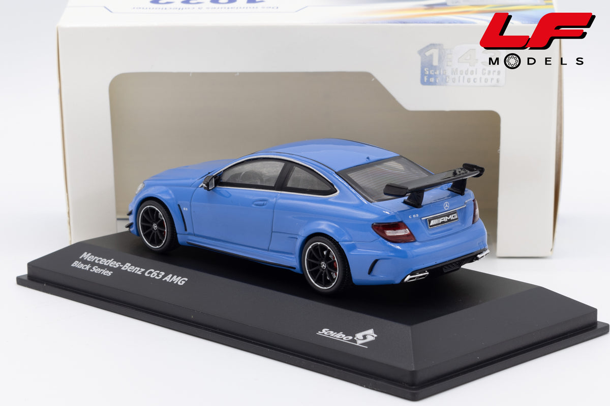 modellino mercedes c63 amg solido 1:43 4311607 vista posteriore