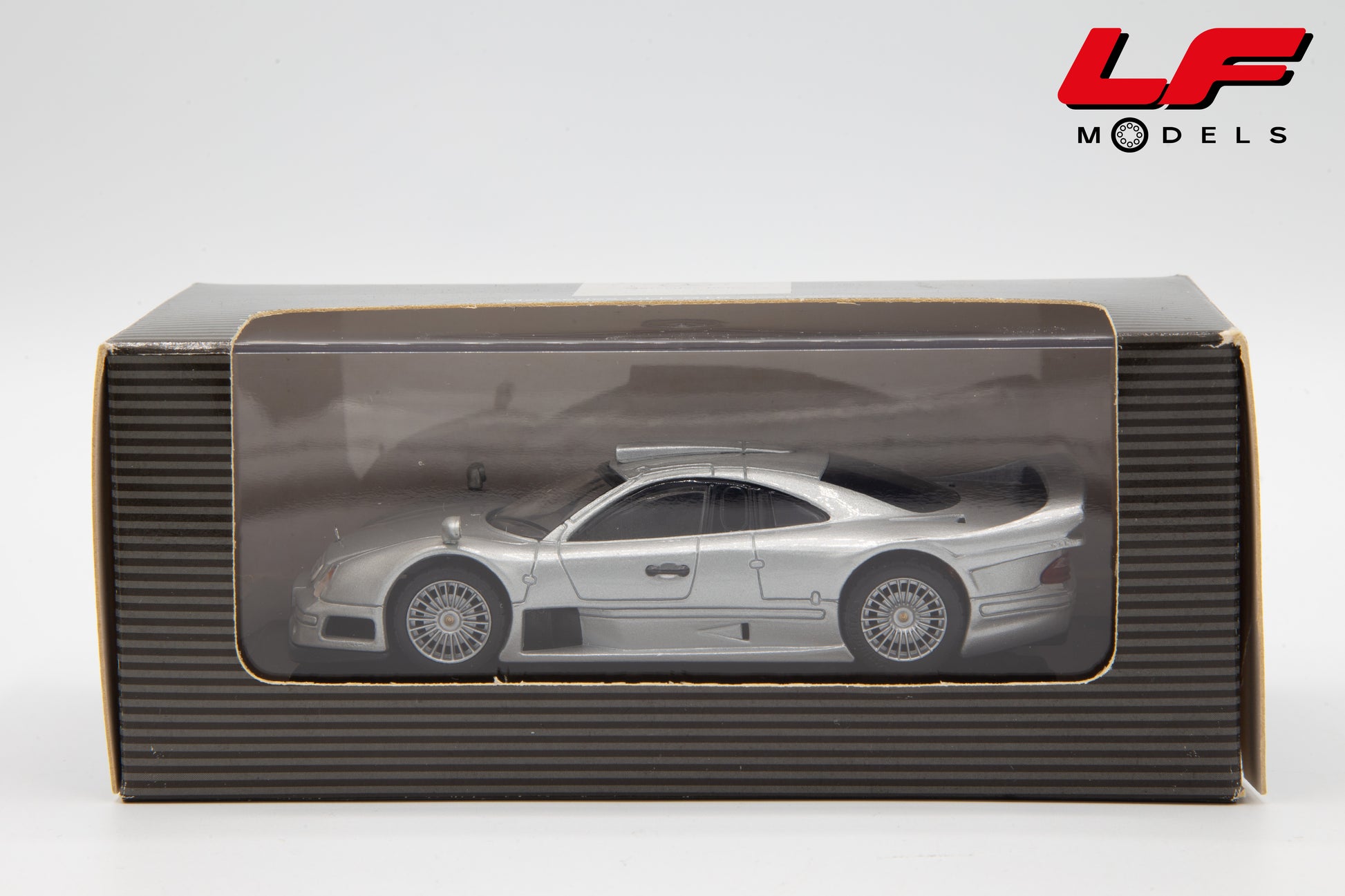 modellino mercedes clk gtr maisto 1:43 scatola