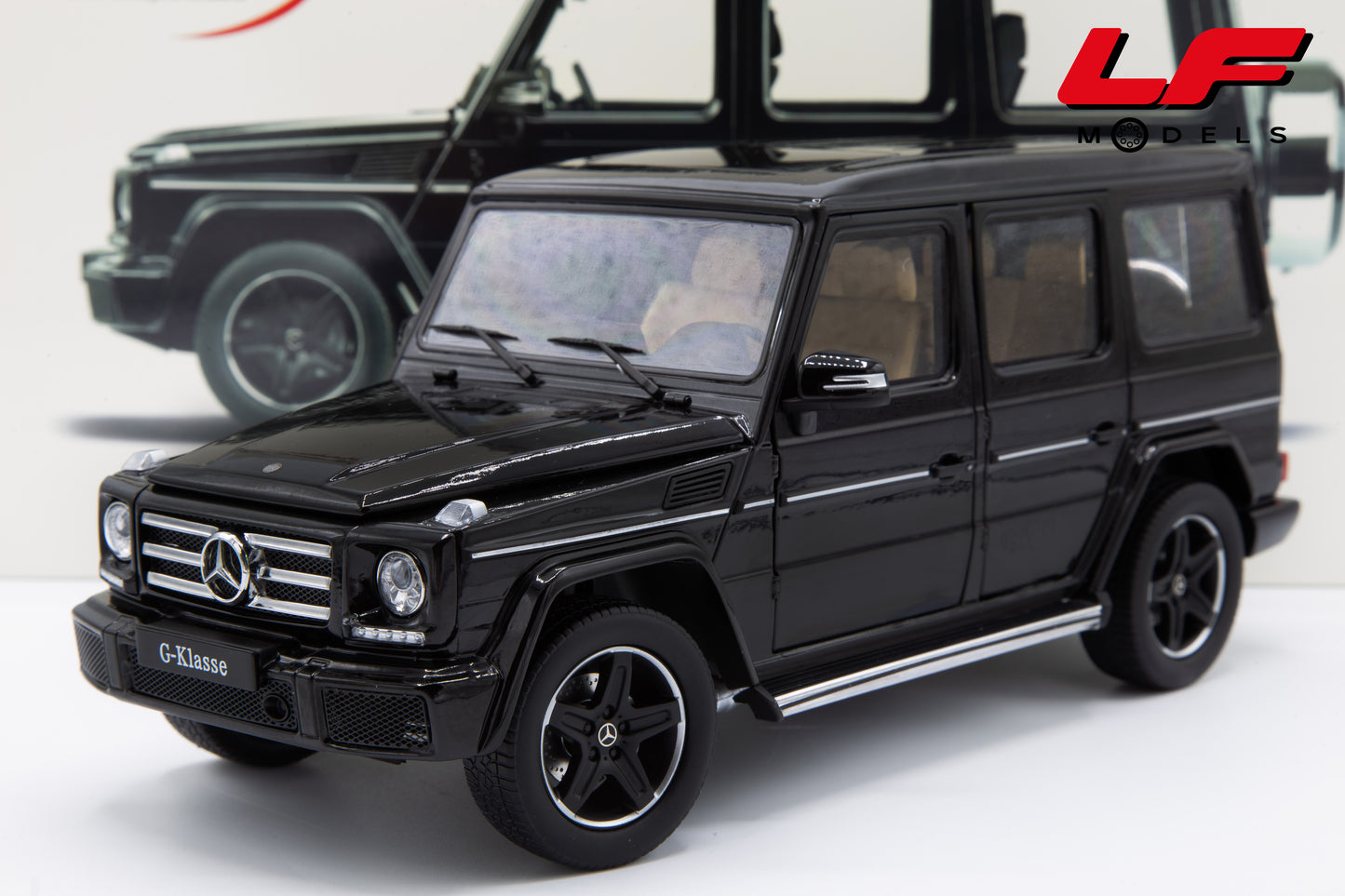 I-SCALE MERCEDES G-CLASS W463 2015 BLACK 1:18