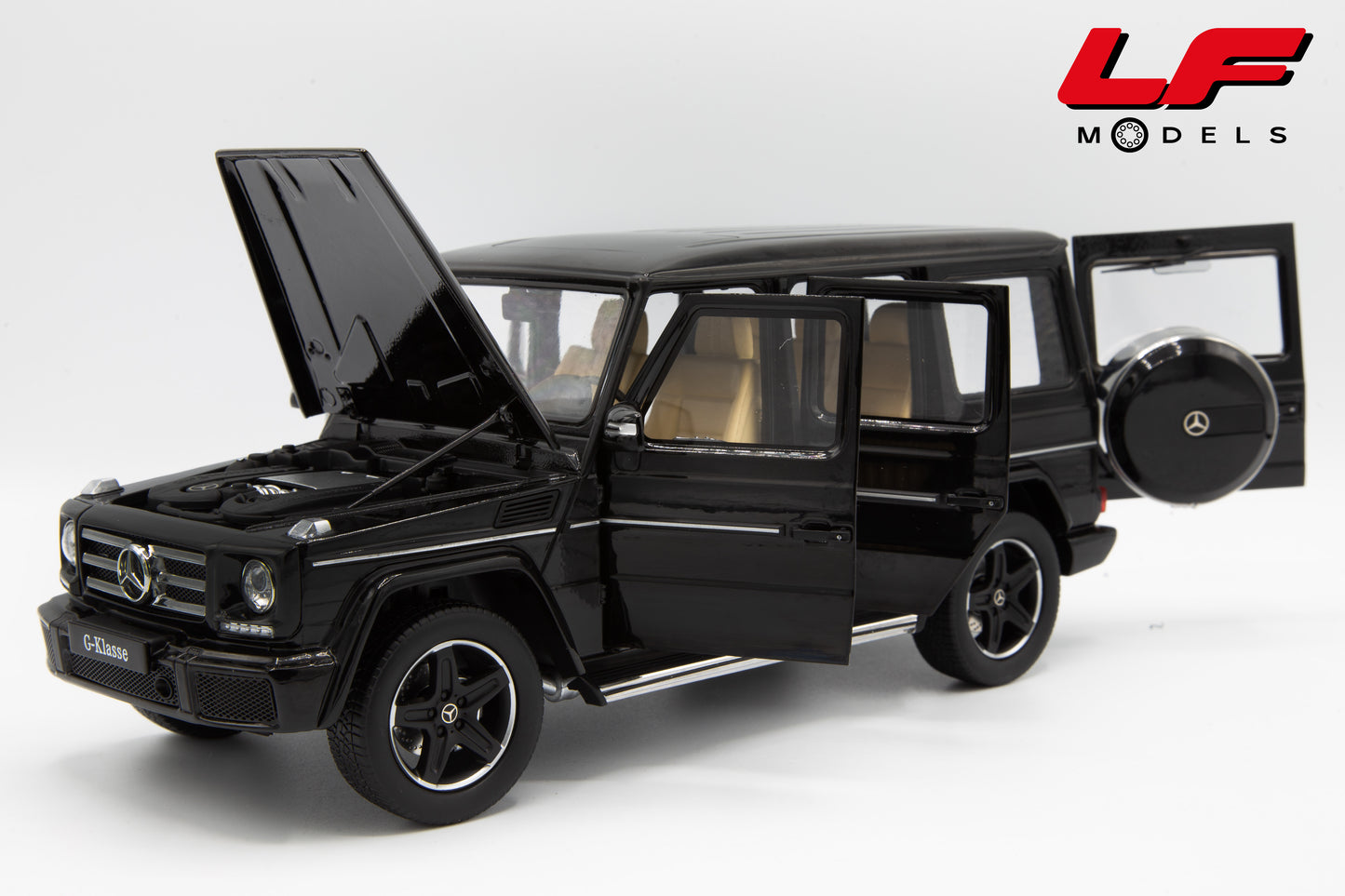 I-SCALE MERCEDES G-CLASS W463 2015 BLACK 1:18