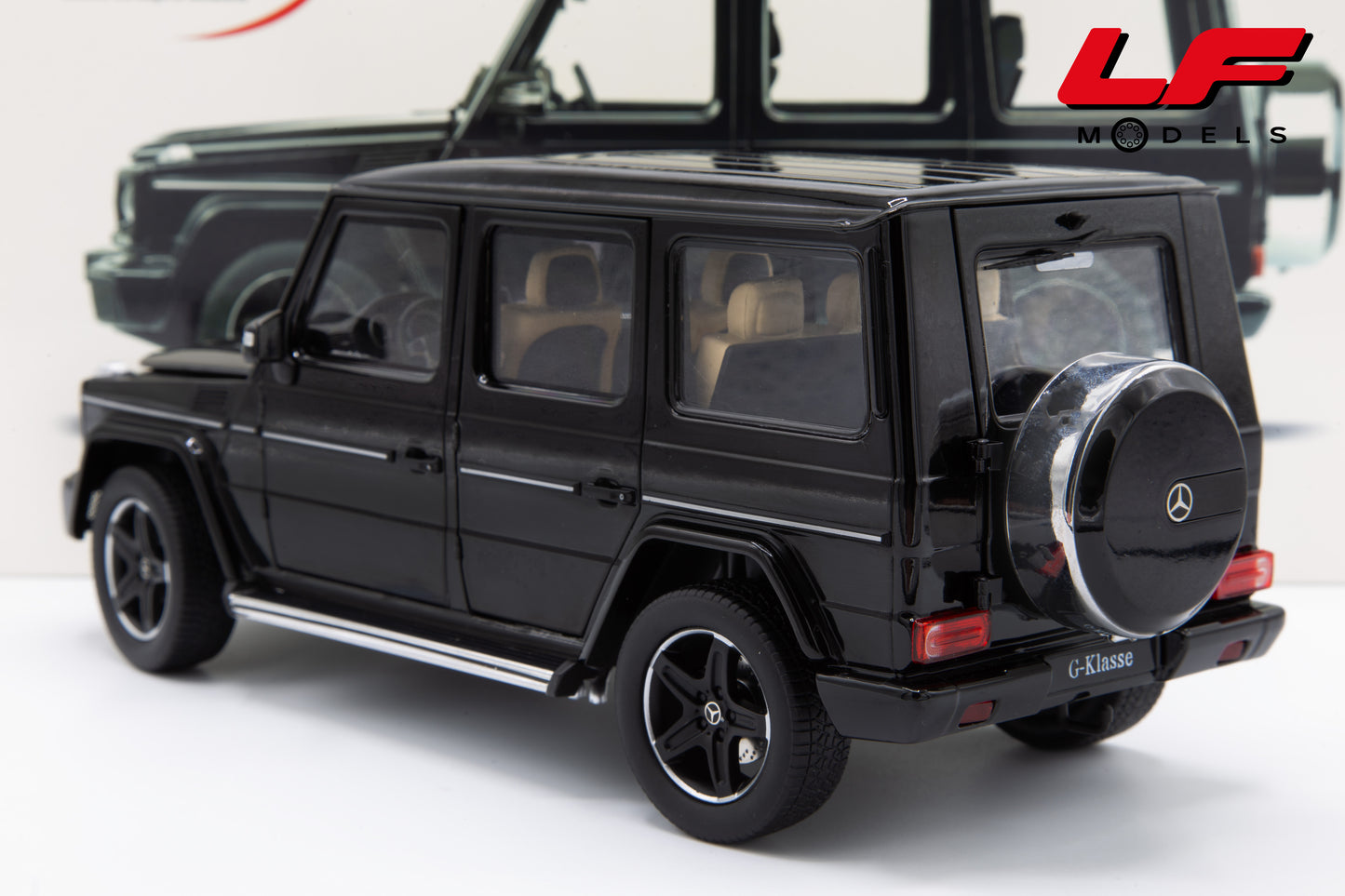 I-SCALE MERCEDES G-CLASS W463 2015 BLACK 1:18