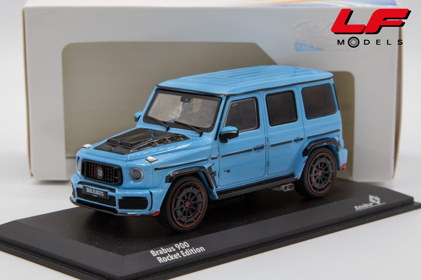 modellino mercedes g63 700 solido 1:43 frontale
