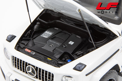 modellino mercedes g63 minichamps 1:18 motore