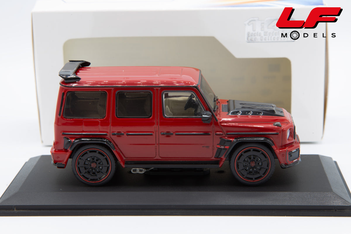 modellino 663 900 brabus rocket rosso solido 1:43 4312407 vista laterale