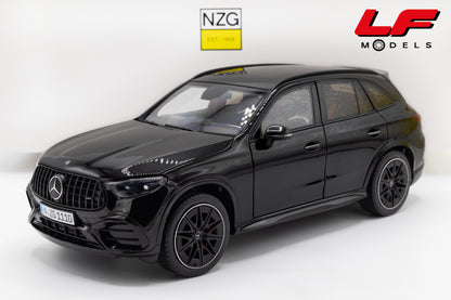 modellino mercedes glc 63 amg nero nzg 1:18 111000050 vista frontale