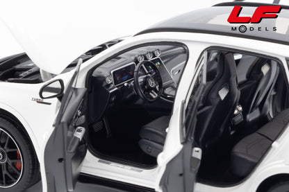 modellino mercedes glc 63 amg bianco nzg 1:18 111000040 vista interni