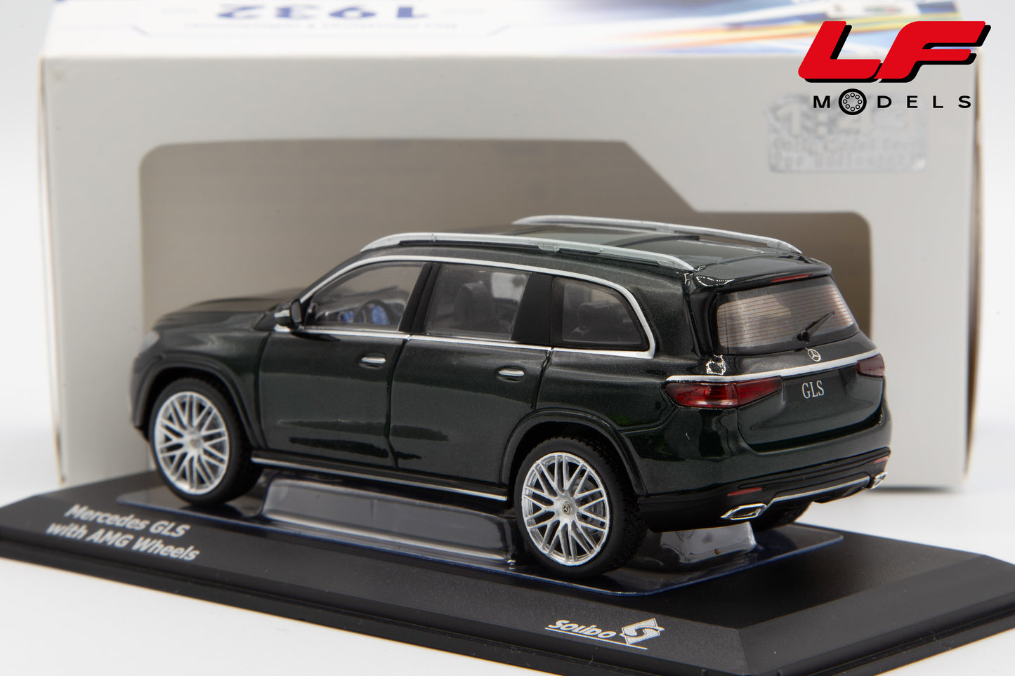 modellino mercedes gls solido 1:43 posteriore