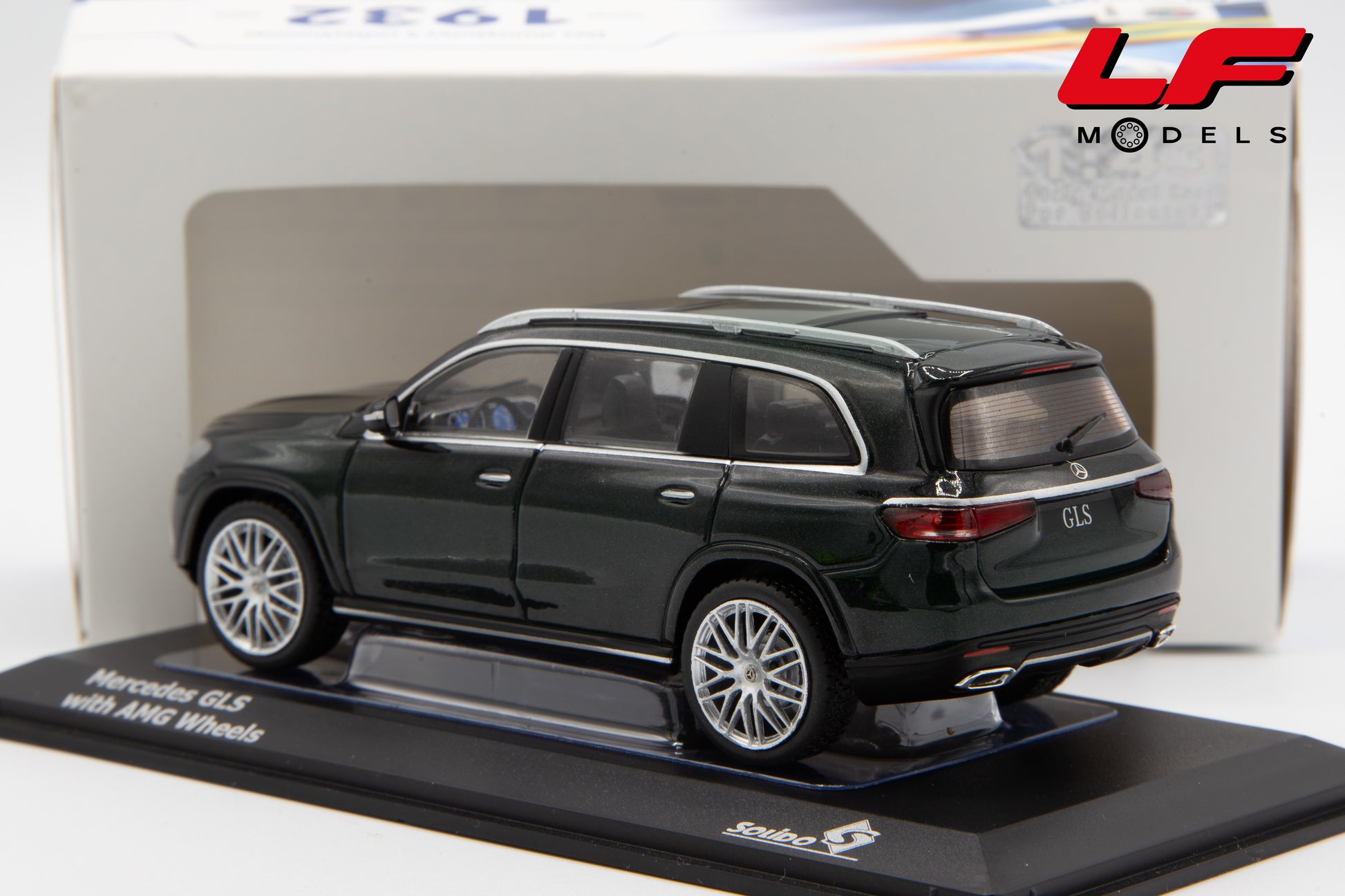 modellino mercedes gls solido 1:43 posteriore