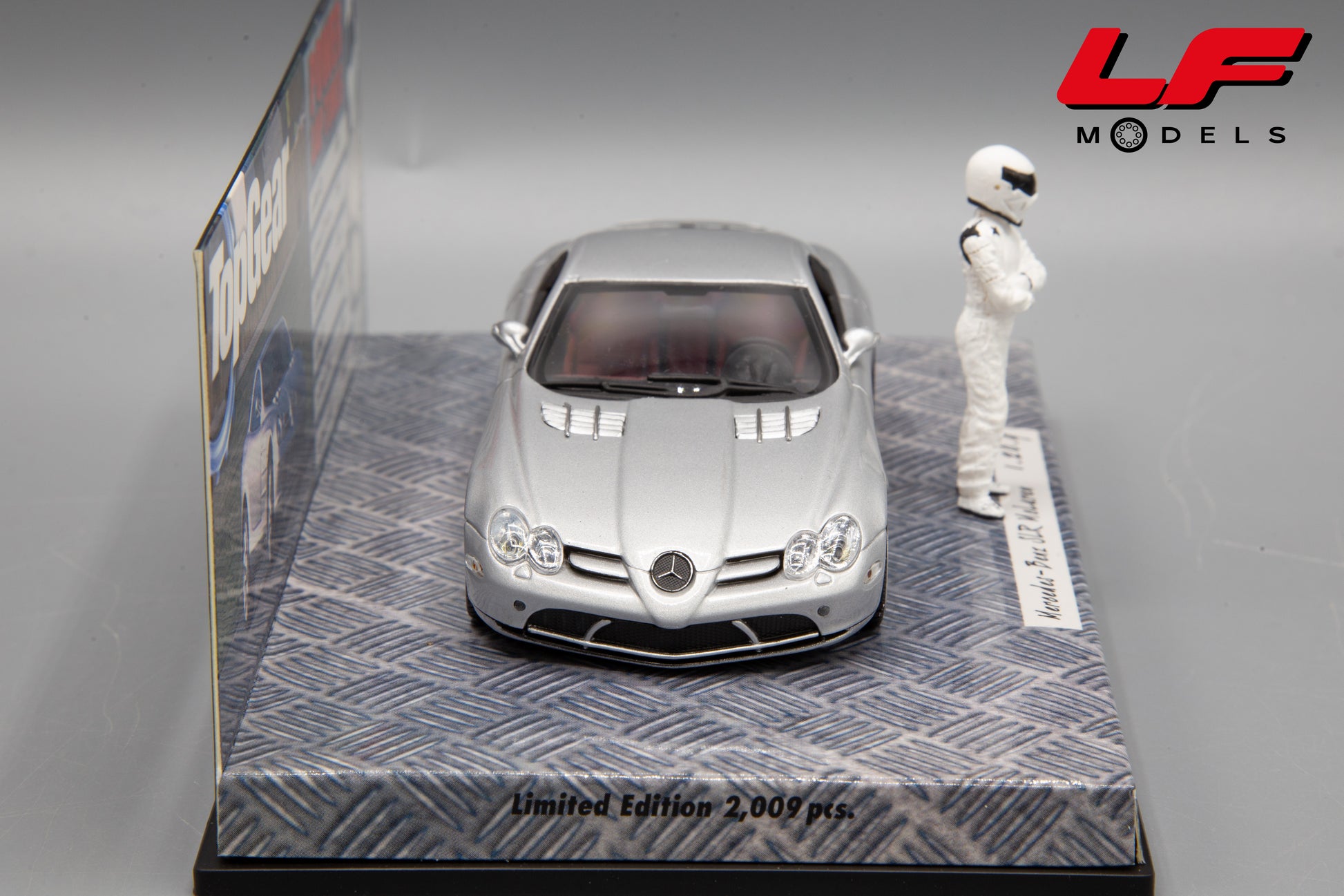 modellino mercedes slr mclaren minichamps 1:43