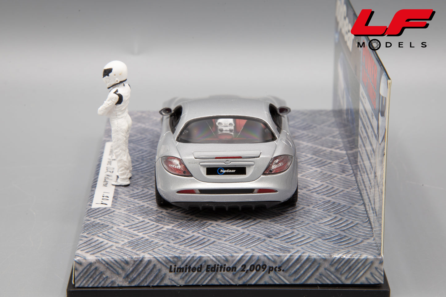 modellino mercedes slr mclaren minichamps 1:43