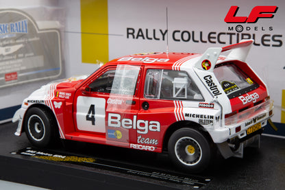 modellino mg metro 6r4 rally sunstar 1:18 05543 vista posteriore