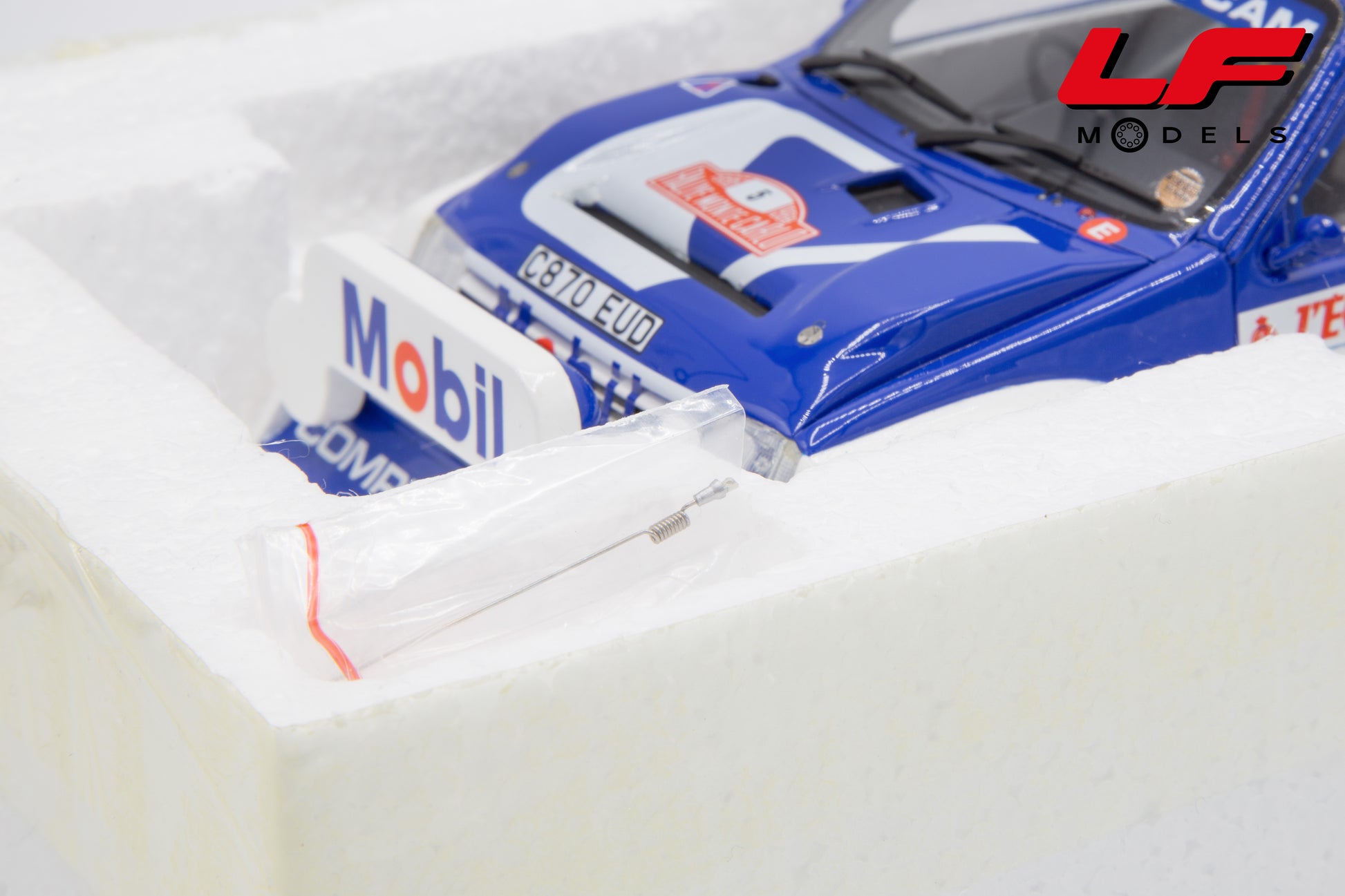 modellino mg metro 6r4 ottomobile 1:18 antenna