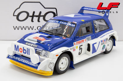 modellino mg metro 6r4 ottomobile 1:18 frontale