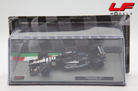 modellino minardi ps01 alonso edicola 1:43 frontale