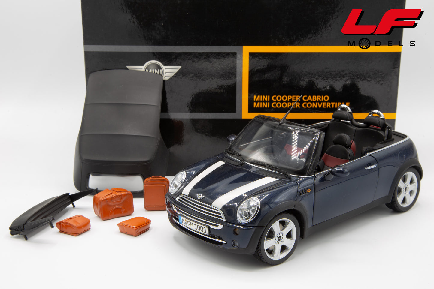 modellino mini cooper kyosho 1:18 frontale