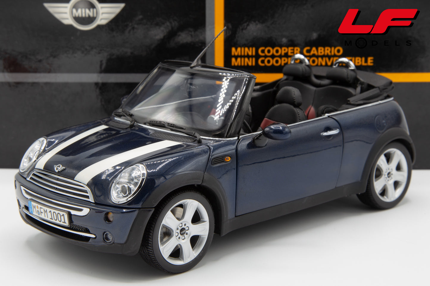 modellino mini cooper kyosho 1:18 frontale