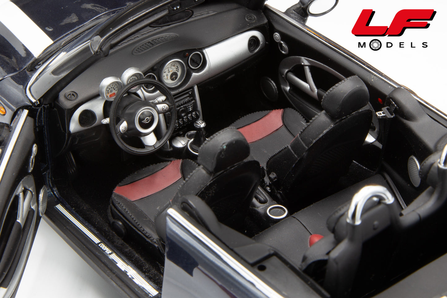 modellino mini cooper kyosho 1:18 interni