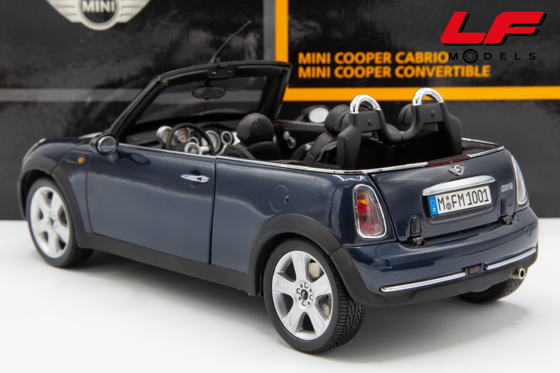 modellino mini cooper kyosho 1:18 posteriore